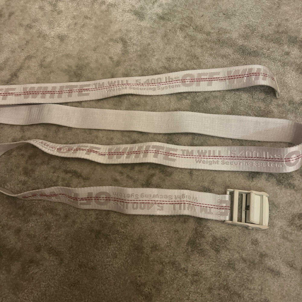 Off-white belt